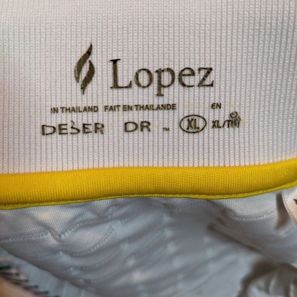 GOLF POLO White Pucker ~ Nancy Lopez XL - Picture 10 of 14